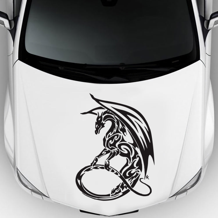 D-931 Pterosaur Pattern Car Modified Decorative Sticker(Black)