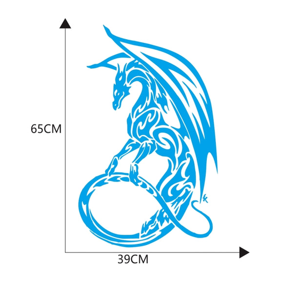 D-931 Pterosaur Pattern Car Modified Decorative Sticker(Blue)