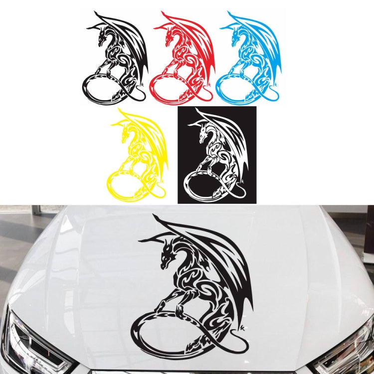 D-931 Pterosaur Pattern Car Modified Decorative Sticker(Yellow)
