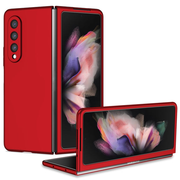 For Samsung Galaxy Z Fold4 Armor Foldable Phone Case(Red)