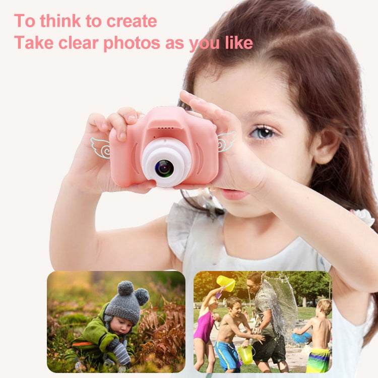 X2S 2.0 Inch LCD Screen Mini Children Camera Digital Camera, Resolution:HD 1300W(Green)