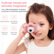X2S 2.0 Inch LCD Screen Mini Children Camera Digital Camera, Resolution:HD Single Camera 1300W(Yellow)