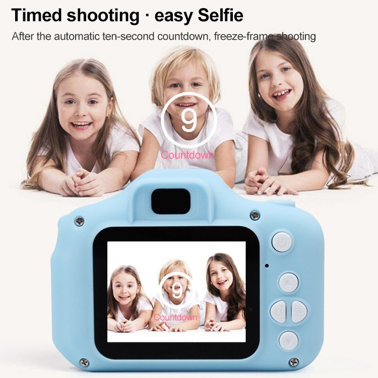 X2S 2.0 Inch LCD Screen Mini Children Camera Digital Camera, Resolution:HD Single Camera 1300W(Yellow)