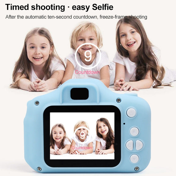 X2S 2.0 Inch LCD Screen Mini Children Camera Digital Camera, Resolution:Single Camera 800w(Yellow)