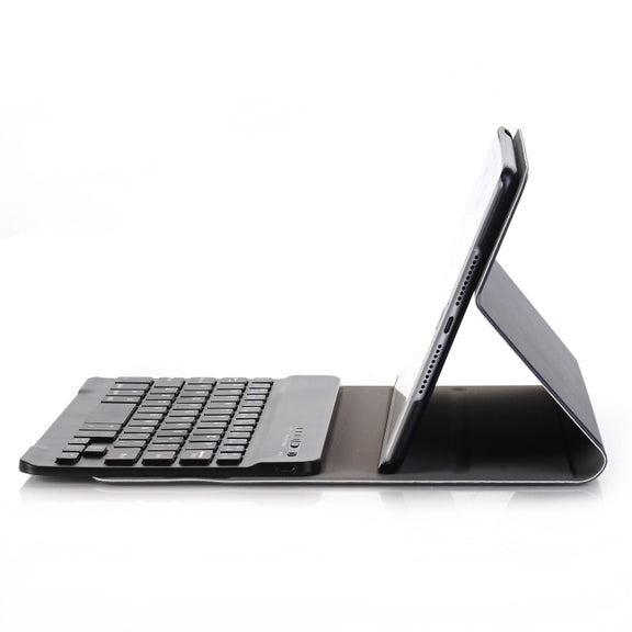 A290 For Galaxy Tab A 8.0 T290 / T295 (2019) Detachable Bluetooth Keyboard Leather Tablet Case with Stand Function(Blue)