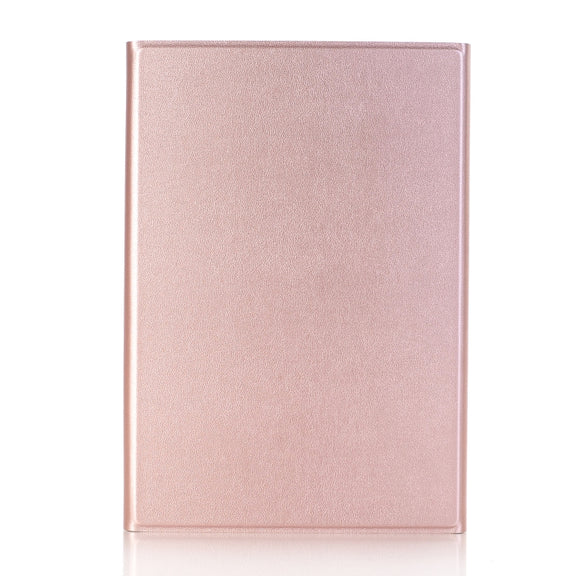 A290 For Galaxy Tab A 8.0 T290 / T295 (2019) Detachable Bluetooth Keyboard Leather Tablet Case with Stand Function(Rose Gold)