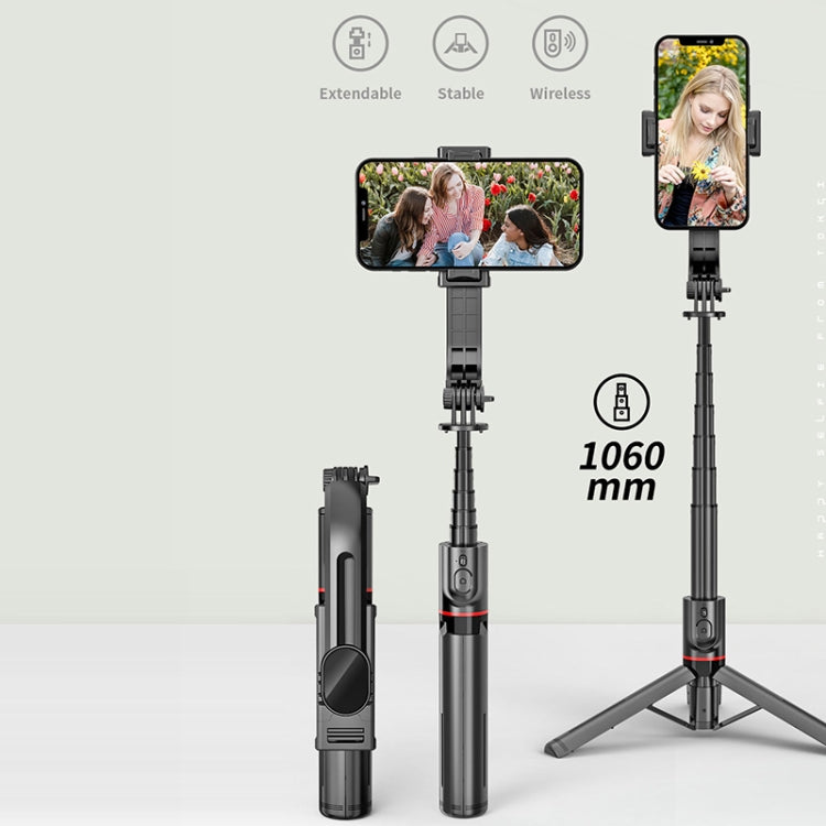 L12 Bluetooth Remote Control Tripod Selfie Stick Phone Holder