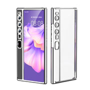 For Huawei Mate Xs 2 TPU Electroplating Full Coverage Protective Phone Case(Silver)