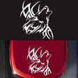 D-967 Wolf Tribe Pattern Car Modified Decorative Sticker(White) - Decorative Sticker by PMC TechLife | Online Shopping South Africa | PMC TechLife | Buy Now Pay Later Mobicred