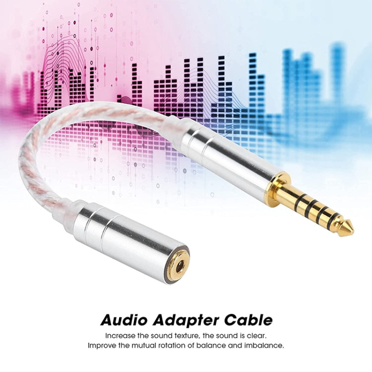 ZS0156 Balanced Inter-conversion Audio Cable(2.5 Balanced Male to 3.5 Balanced Female)