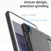 For iPad Air 10.9 2020 / Pro 11 2021 Mutural XingTu Series Tablet Case with Holder(Cyan)