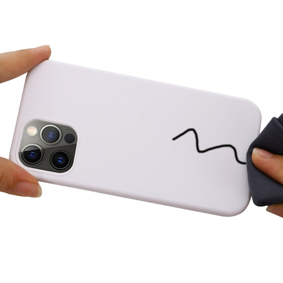 For iPhone 14 Pro Shockproof Silicone Magsafe Case(White)