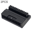 2 PCS ATX 24Pin 90 Degree Power Plug Adapter - Others by PMC TechLife | Online Shopping South Africa | PMC TechLife | Buy Now Pay Later Mobicred