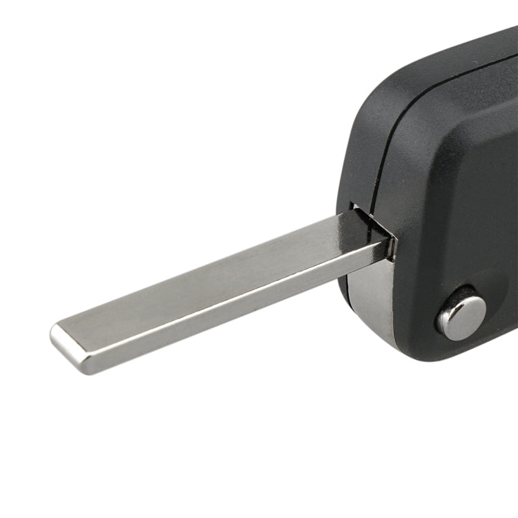 For Opel Car Foldable Blade Key Case with Screw Hole, Style:3-button HU100 without Slot