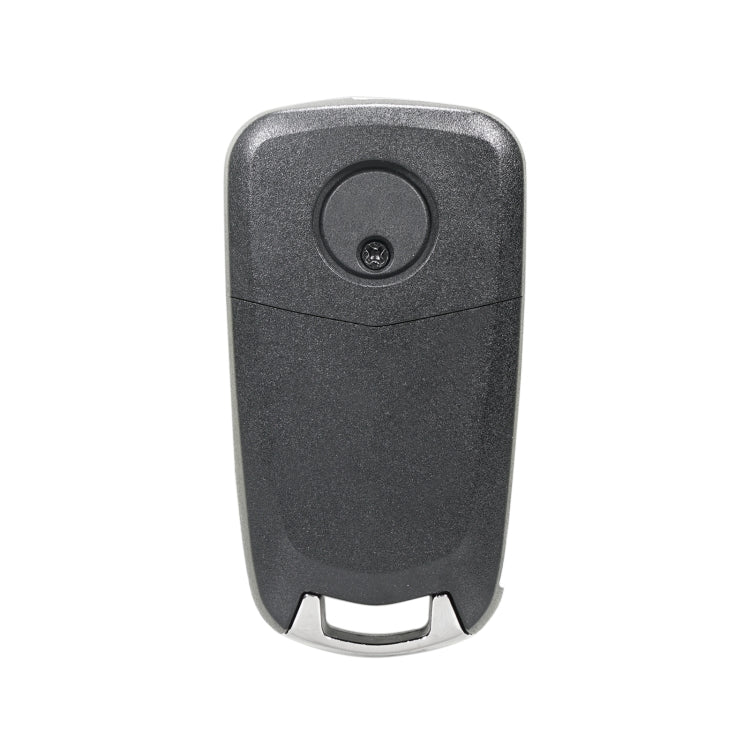 For Opel Car Foldable Blade Key Case with Screw Hole, Style:3-button HU43 Milling Embryo