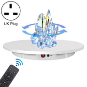 60cm Charging Rotating Display Stand Video Shooting Turntable, Load: 100kg, Power Plug:UK Plug(White)