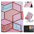 For Amazon Kindle HD 10 2015 Marble Pattern Smart Leather Tablet Case(Splicing Marble) - Amazon by PMC TechLife | Online Shopping South Africa | PMC TechLife | Buy Now Pay Later Mobicred