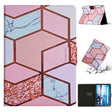 For Lenovo Tab M10 X605F X505 Marble Pattern Smart Leather Tablet Case(Splicing Marble) - Lenovo by PMC TechLife | Online Shopping South Africa | PMC TechLife | Buy Now Pay Later Mobicred