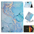 For Lenovo Tab P11 Marble Pattern Smart Leather Tablet Case(Blue) - Lenovo by PMC TechLife | Online Shopping South Africa | PMC TechLife | Buy Now Pay Later Mobicred