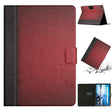 For Lenovo Tab M10 X605F X505 Stitching Solid Color Smart Leather Tablet Case(Red) - Lenovo by PMC TechLife | Online Shopping South Africa | PMC TechLife | Buy Now Pay Later Mobicred