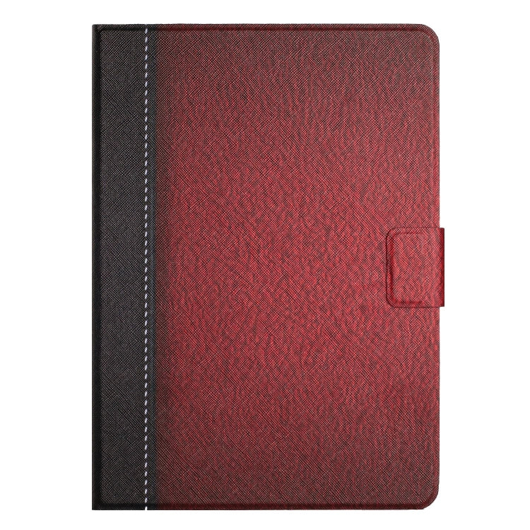 For Lenovo Tab M10 3rd Gen Stitching Solid Color Smart Leather Tablet Case(Red)