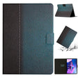 For Lenovo Tab M10 Plus Stitching Solid Color Smart Leather Tablet Case(Green) - Lenovo by PMC TechLife | Online Shopping South Africa | PMC TechLife | Buy Now Pay Later Mobicred