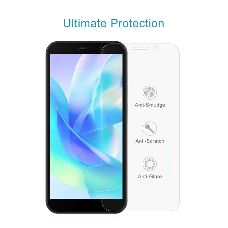 50 PCS 0.26mm 9H 2.5D Tempered Glass Film For Doogee X97 Pro