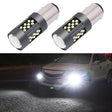 1 Pair 1157 12V 7W Continuous Car LED Fog Light(White Light) - Fog / Driving Lights by PMC TechLife | Online Shopping South Africa | PMC TechLife | Buy Now Pay Later Mobicred