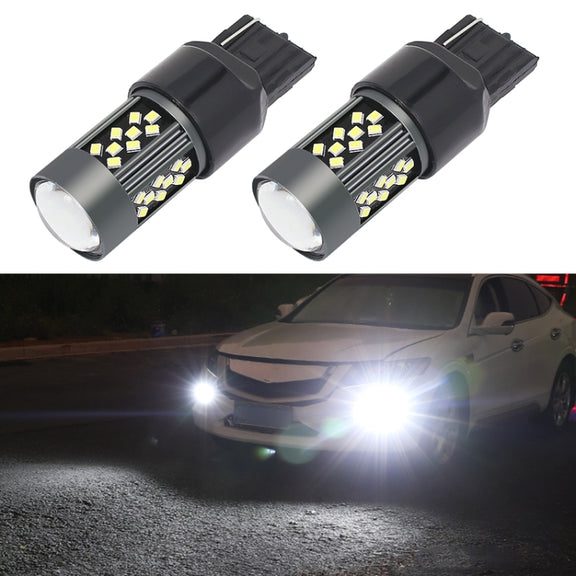 1 Pair 7443 12V 7W Continuous Car LED Fog Light(White Light)