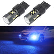 1 Pair 7443 12V 7W Continuous Car LED Fog Light(Ice Blue Light) - Fog / Driving Lights by PMC TechLife | Online Shopping South Africa | PMC TechLife | Buy Now Pay Later Mobicred