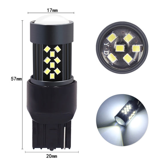 1 Pair 7443 12V 7W Continuous Car LED Fog Light(Blue Light)