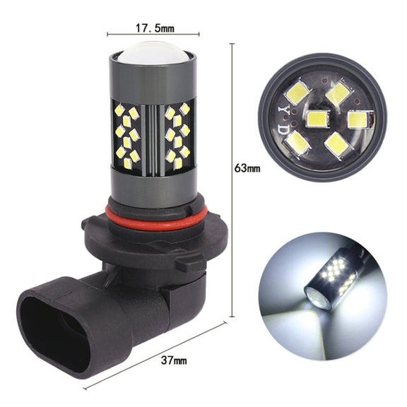 1 Pair 9005 12V 7W Continuous Car LED Fog Light(Orange Light)