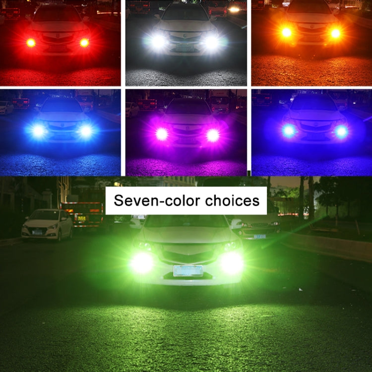 1 Pair H7 12V 7W Continuous Car LED Fog Light(Red Light)