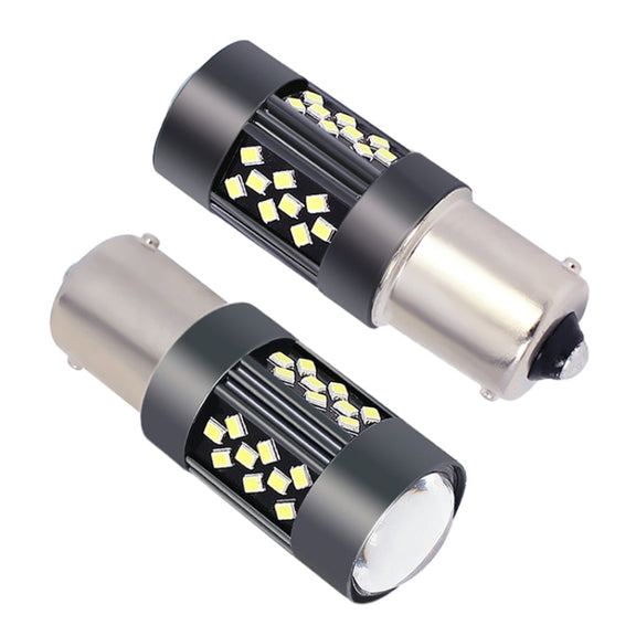 1 Pair 1156 12V 7W Strobe Car LED Fog Light(Red Light)