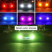 1 Pair 1157 12V 7W Strobe Car LED Fog Light(White Light)