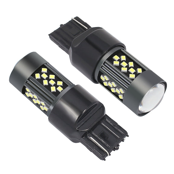 1 Pair 7440 12V 7W Strobe Car LED Fog Light(White Light)