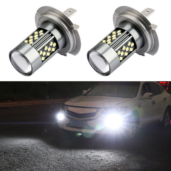 1 Pair H7 12V 7W Strobe Car LED Fog Light(White Light)