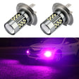 1 Pair H7 12V 7W Strobe Car LED Fog Light(Purple Light) - Fog / Driving Lights by PMC TechLife | Online Shopping South Africa | PMC TechLife | Buy Now Pay Later Mobicred
