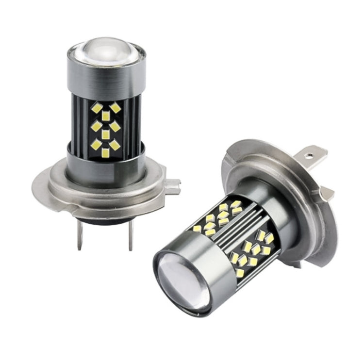 1 Pair H7 12V 7W Strobe Car LED Fog Light(Blue Light)