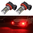 1 Pair H11 12V 7W Strobe Car LED Fog Light(Red Light) - Fog / Driving Lights by PMC TechLife | Online Shopping South Africa | PMC TechLife | Buy Now Pay Later Mobicred