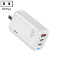 REMAX RP-U55 Territory Series 65W USB+Dual USB-C / Type-C Interface Fast Charger, Specification:US Plug (White) - USB Charger by REMAX | Online Shopping South Africa | PMC TechLife | Buy Now Pay Later Mobicred