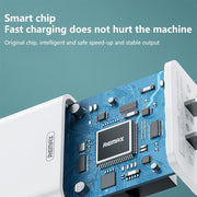 REMAX RP-U70 Jane Series 20W USB-C/Type-C PD Fast Charger, Specification:UK Plug(White)
