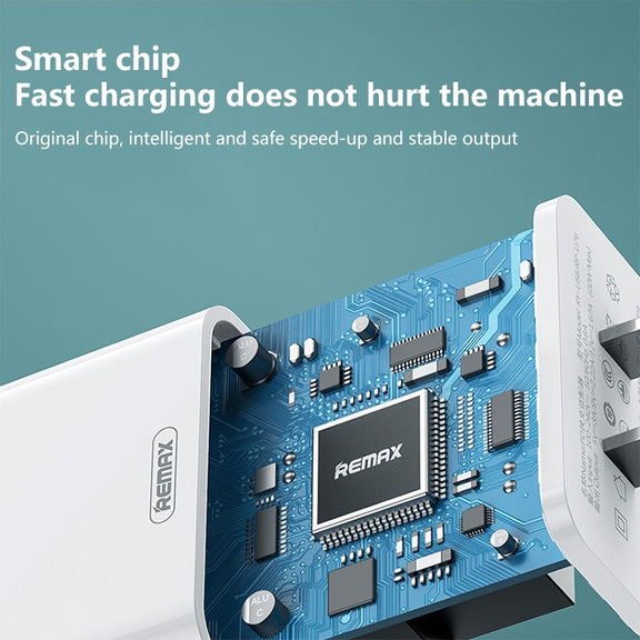 REMAX RP-U70 Jane Series 20W USB-C/Type-C PD Fast Charger, Specification:UK Plug(White)