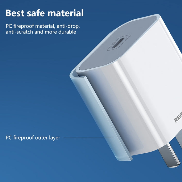 REMAX RP-U79 Speed Series 20W USB-C/Type-C Multi-Compatible Fast Charger, Specification:CN Plug(White)