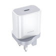REMAX RP-U79 Speed Series 20W USB-C/Type-C Multi-Compatible Fast Charger, Specification:UK Plug(White) - free shipping - PMC TechLife - Order now!