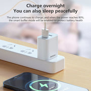 REMAX RP-U35 Jane Series 2.1A Dual USB Port Fast Charger Set, Cable:USB-C/Type-C(CN Plug)