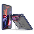 Mutural Transparent Holder Tablet Case For iPad 10.2 2021 / 2020 / 2019 / 10.5(Navy Blue) - free shipping - PMc TechLife - Order now!