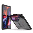 For iPad Pro 11 2022 / 2021 / 2020 / 2018 Mutural Transparent Holder Tablet Case(Black) - free shipping - PMc TechLife - Order now!