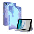For Nokia T10 Watercolor Pattern Flip Leather Tablet Case(Winter Snow) - Nokia by PMC TechLife | Online Shopping South Africa | PMC TechLife | Buy Now Pay Later Mobicred