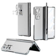 For Huawei Mate X2 Electroplating Hinged Folding Phone Case with S Pen Fold Edtion(Silver) - Huawei Cases by PMC TechLife | Online Shopping South Africa | PMC TechLife | Buy Now Pay Later Mobicred